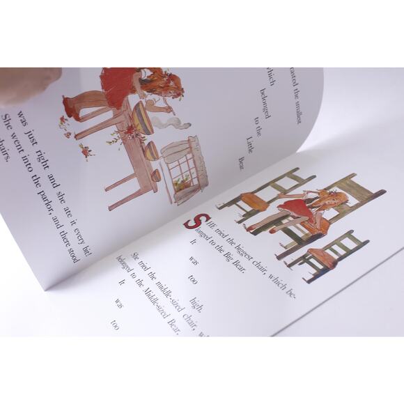 The Three Bears, Picture Book, Illustrated by Frances Brundage, Green Tiger - Picture 4 of 4